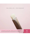 Sea Shell Beauty Brush Collection (Set of 7) with Transparant Pouch