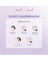 Jacquelle Yogurt Sleeping Mask / Moisturizer (Probiotic) - Travel Size 30gr