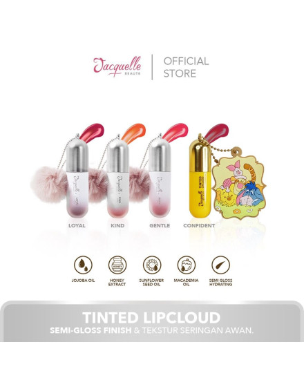 Jacquelle Tinted Lip Cloud - Disney Winnie The Pooh edition