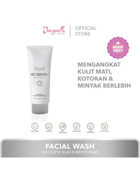 Jacquelle Deep Cleansing Facial Wash: Goodbye Black-Whitehead