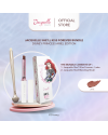 [BUNDLE] Jacquelle She’ll Kiss Forever Lipstick with Shell Brush - Disney Princess Ariel Edition