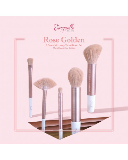 Rose Golden Travel Size Brush Set